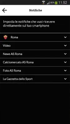 Forzaroma.info android App screenshot 2